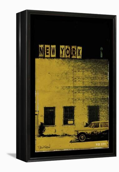 Vice City - New-York-Pascal Normand-Framed Stretched Canvas