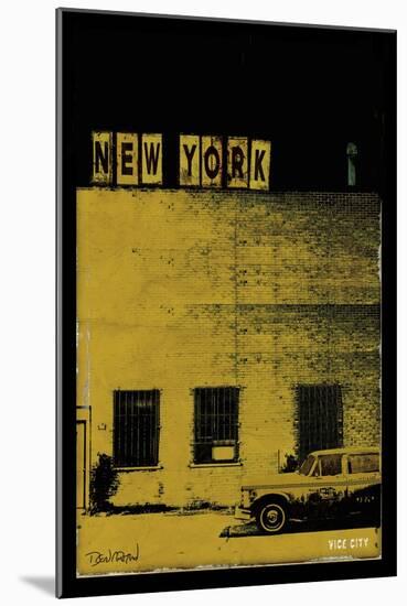 Vice City - New-York-Pascal Normand-Mounted Art Print