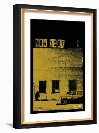 Vice City - New-York-Pascal Normand-Framed Art Print