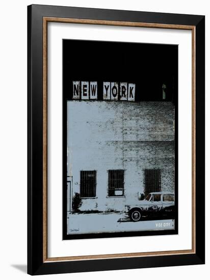 Vice City - New-York-Pascal Normand-Framed Art Print