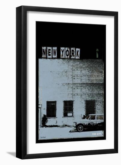 Vice City - New-York-Pascal Normand-Framed Art Print