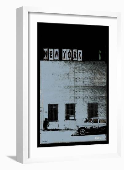 Vice City - New-York-Pascal Normand-Framed Art Print