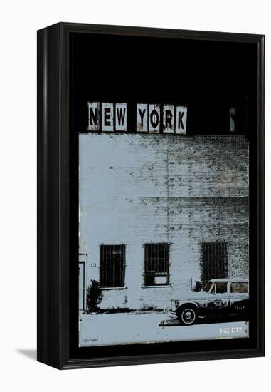 Vice City - New-York-Pascal Normand-Framed Stretched Canvas