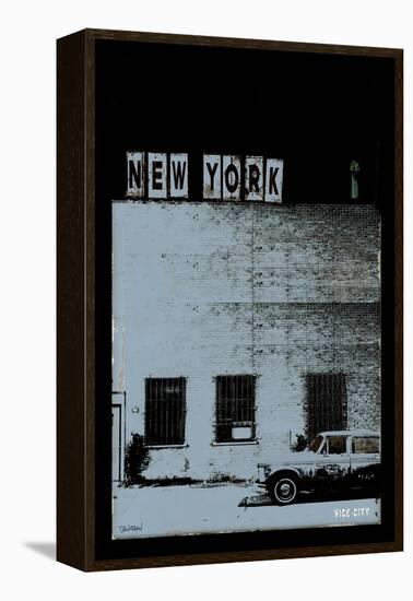 Vice City - New-York-Pascal Normand-Framed Stretched Canvas