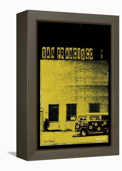 Vice City - San Francisco-Pascal Normand-Framed Stretched Canvas