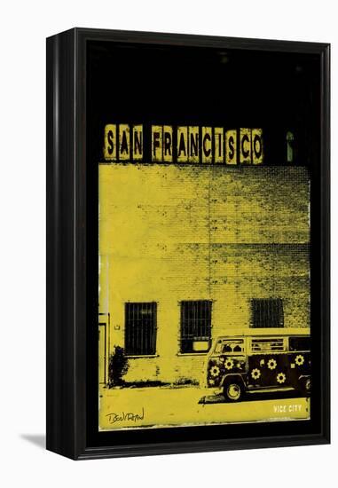 Vice City - San Francisco-Pascal Normand-Framed Stretched Canvas