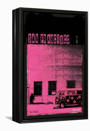 Vice City - San Francisco-Pascal Normand-Framed Stretched Canvas