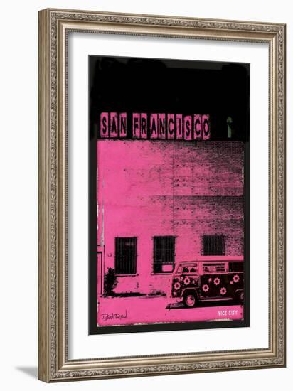 Vice City - San Francisco-Pascal Normand-Framed Art Print