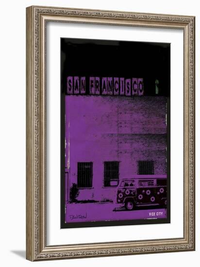 Vice City - San Francisco-Pascal Normand-Framed Art Print