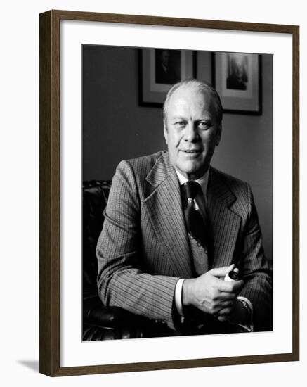 Vice President Gerald R. Ford-Alfred Eisenstaedt-Framed Photographic Print