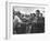 Vice President Richard M. Nixon with His Wife Greeting People-Hank Walker-Framed Photographic Print