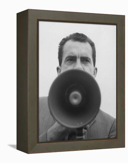 Vice President Richard Nixon-Joe Scherschel-Framed Premier Image Canvas