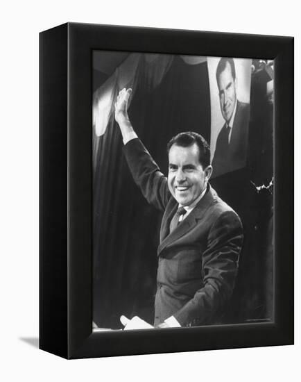 Vice President Richard Nixon-Joe Scherschel-Framed Premier Image Canvas