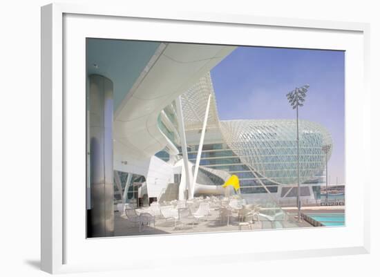 Viceroy Hotel, Yas Island, Abu Dhabi, United Arab Emirates, Middle East-Frank Fell-Framed Photographic Print