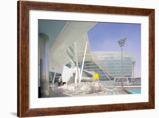 Viceroy Hotel, Yas Island, Abu Dhabi, United Arab Emirates, Middle East-Frank Fell-Framed Photographic Print