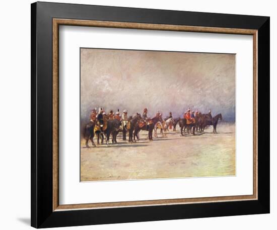 'Viceroy reviewing the Troops', 1903-Mortimer L Menpes-Framed Giclee Print