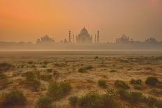 Taj Mahal At Dusk-Vichaya-Framed Premier Image Canvas