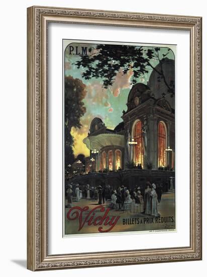 Vichy France-Vintage Apple Collection-Framed Giclee Print