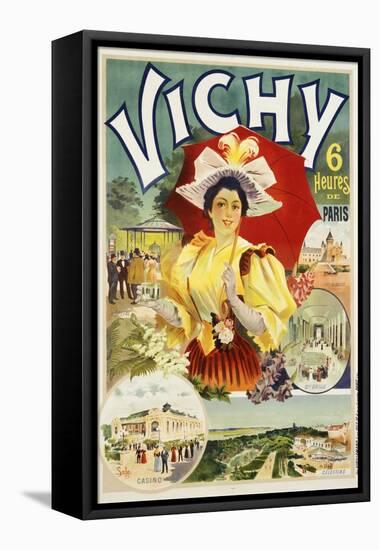 Vichy Poster-null-Framed Premier Image Canvas