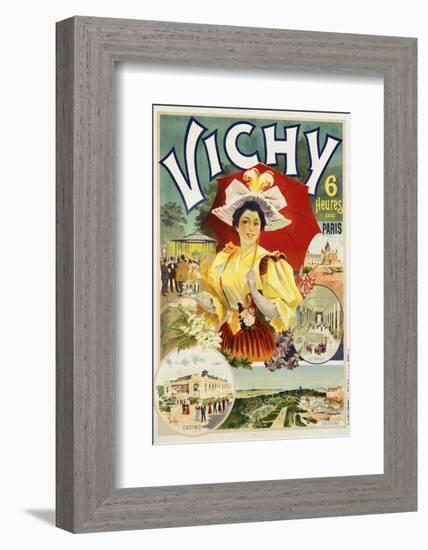 Vichy Poster-null-Framed Photographic Print