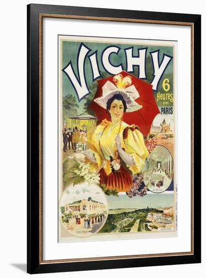 Vichy Poster-null-Framed Photographic Print