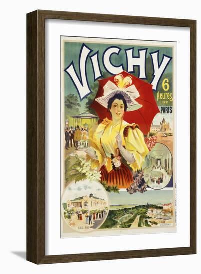 Vichy Poster-null-Framed Photographic Print