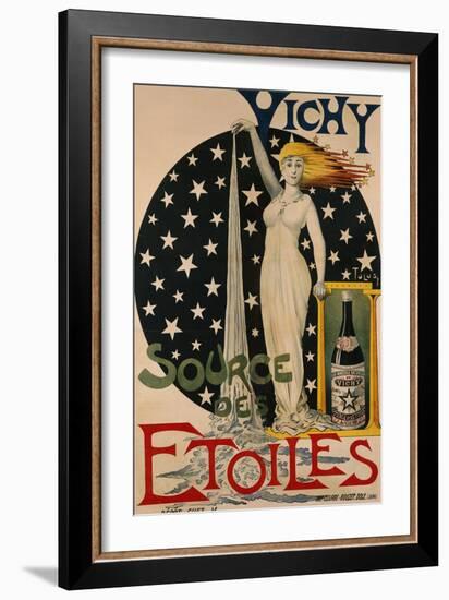 Vichy, Source Des et oiles, circa 1910-Tulus-Framed Giclee Print