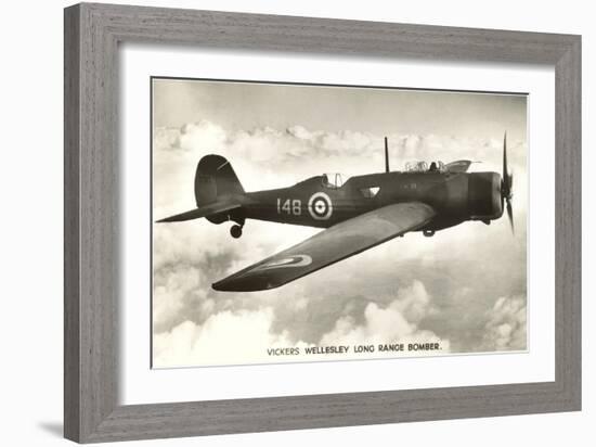 Vickers Wellesley Bomber-null-Framed Art Print