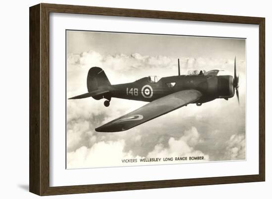 Vickers Wellesley Bomber-null-Framed Art Print