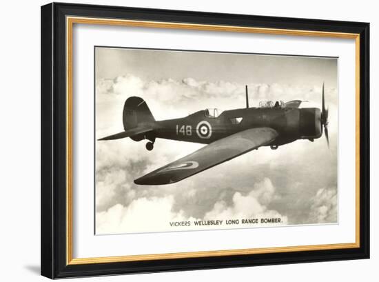 Vickers Wellesley Bomber-null-Framed Art Print