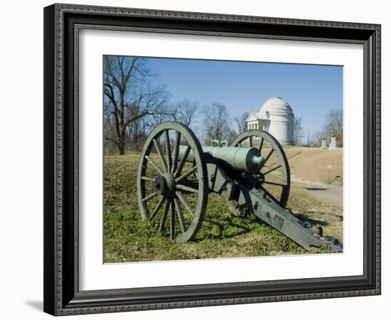 Vicksburg Battlefield, Mississippi, USA-Ethel Davies-Framed Photographic Print