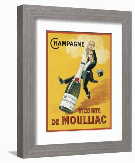 Vicomte de Moulliac-Vintage Posters-Framed Giclee Print