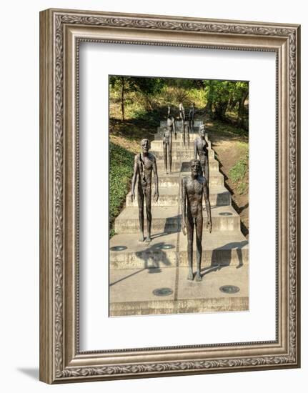 Victims of Communism Memorial, Prague, Central Bohemia, Czech Republic-null-Framed Art Print