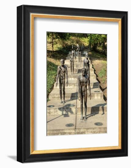 Victims of Communism Memorial, Prague, Central Bohemia, Czech Republic-null-Framed Art Print