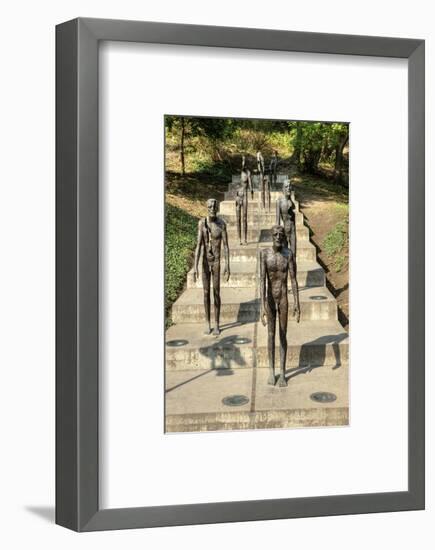 Victims of Communism Memorial, Prague, Central Bohemia, Czech Republic-null-Framed Art Print