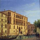 Palazzo Giovanelli, 19th Century-Victor Adam-Framed Giclee Print