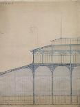 Projet pour la construction des Halles Centrales de Paris-Victor Baltard-Giclee Print