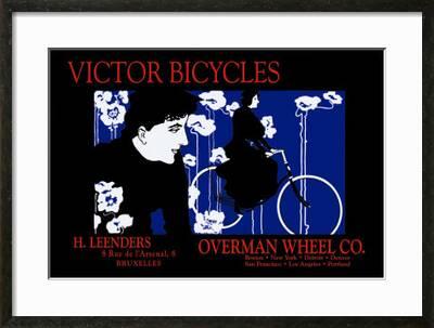 Victor Bicycles Overman Wheel Company Art Print William H Bradley Art Com