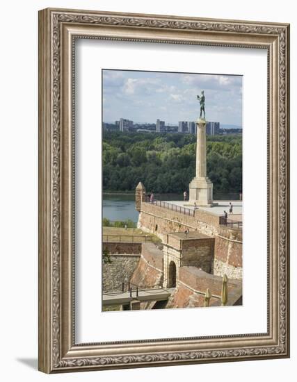 Victor Column, Kalemegdan Fortress, Belgrade, Serbia, Europe-Rolf Richardson-Framed Photographic Print