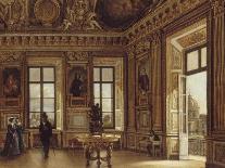 Vue de la galerie d'Apollon du Louvre, côté Seine-Victor Duval-Premier Image Canvas
