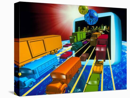 Stretched Canvas Print, , large