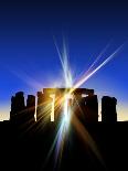 Light Flares At Stonehenge, Artwork-Victor Habbick-Photographic Print