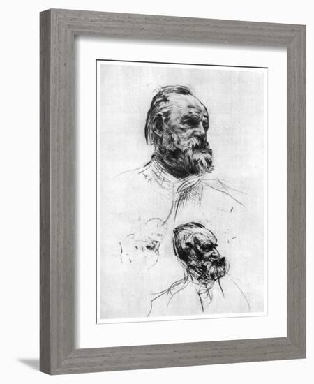 Victor Hugo, C1860-1910-Auguste Rodin-Framed Giclee Print