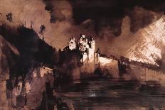 Memory of a Castle in the Vosges, 1857-Victor Hugo-Giclee Print