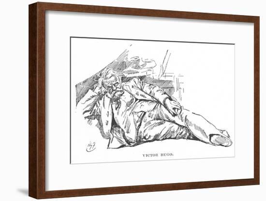 Victor Hugo French Novelist-null-Framed Art Print