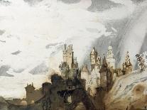 Memory of a Castle in the Vosges, 1857-Victor Hugo-Framed Giclee Print