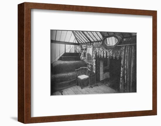 'Victor Hugo's study at Hauteville House - The Room in Which Les Miserables Was Written', c1925-Unknown-Framed Photographic Print