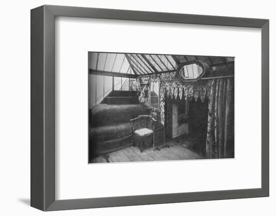 'Victor Hugo's study at Hauteville House - The Room in Which Les Miserables Was Written', c1925-Unknown-Framed Photographic Print