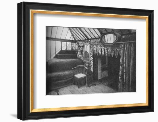 'Victor Hugo's study at Hauteville House - The Room in Which Les Miserables Was Written', c1925-Unknown-Framed Photographic Print