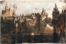 Memory of a Castle in the Vosges, 1857-Victor Hugo-Giclee Print